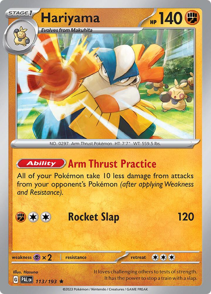 Hariyama - SV02: Paldea Evolved