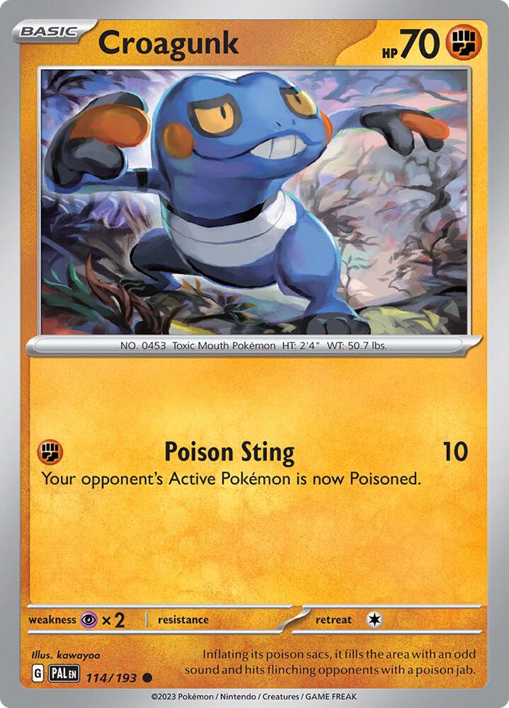Croagunk - SV02: Paldea Evolved