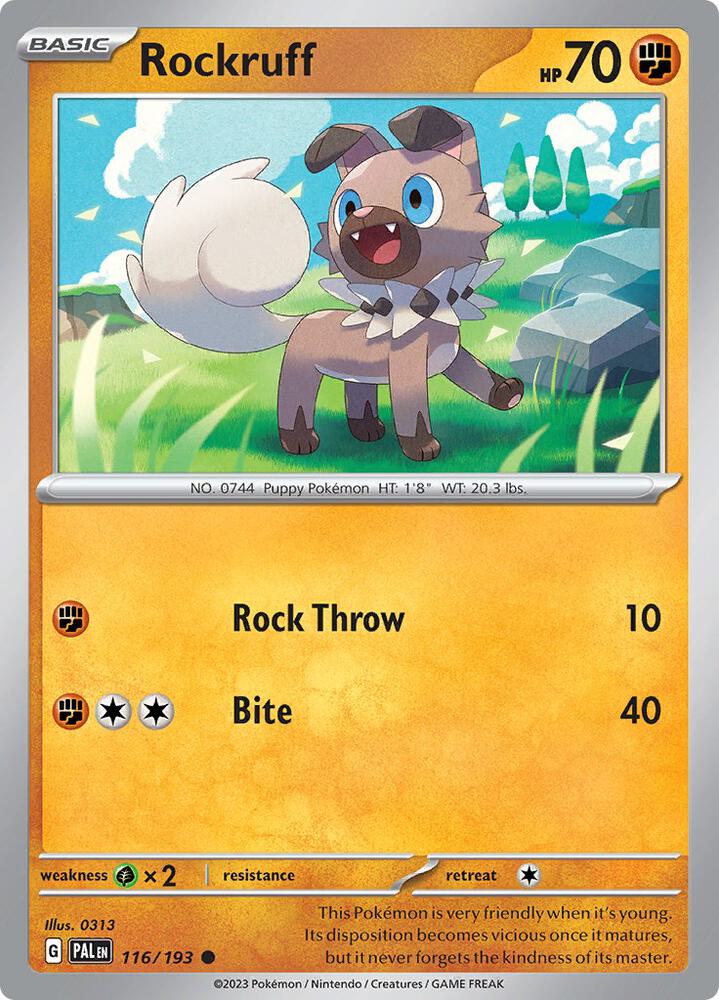 Rockruff - SV02: Paldea Evolved