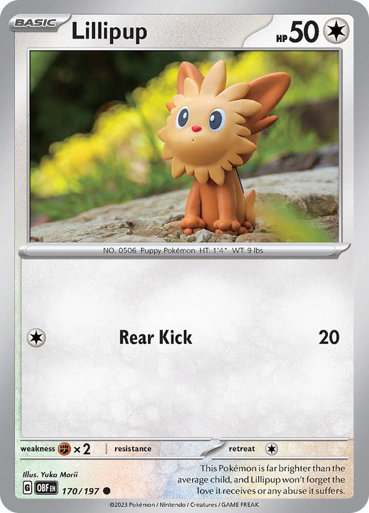 Lillipup - SV03: Obsidian Flames
