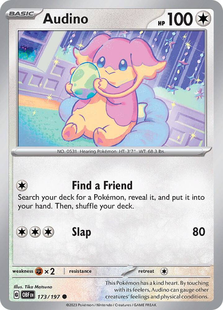 Audino - SV03: Obsidian Flames