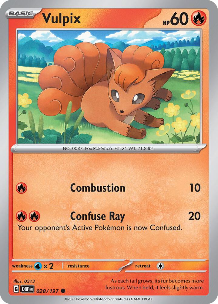 Vulpix - SV03: Obsidian Flames