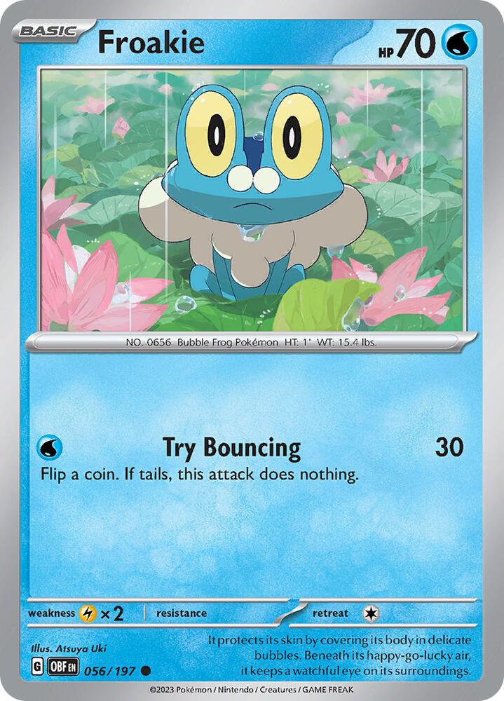 Froakie - SV03: Obsidian Flames