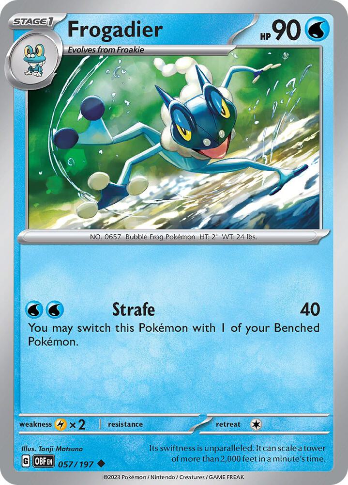 Frogadier - SV03: Obsidian Flames