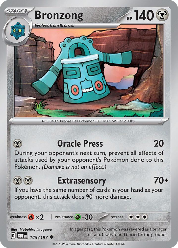 Bronzong - SV03: Obsidian Flames