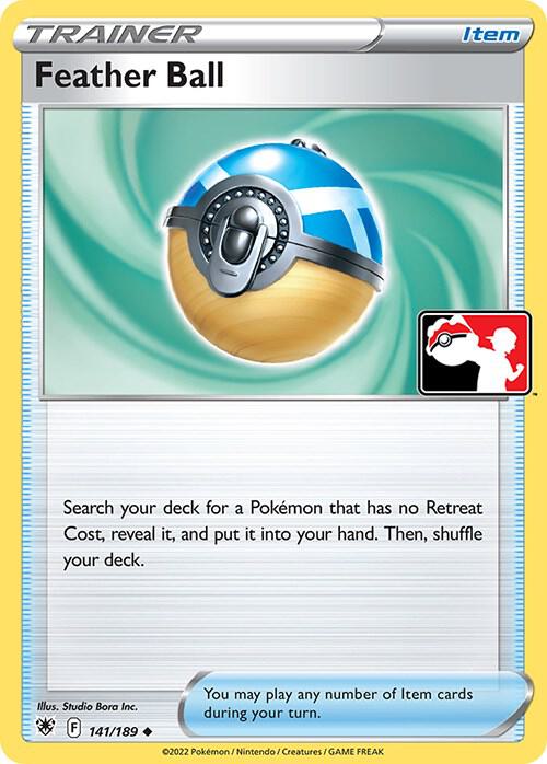 Feather Ball - 141/189 - Prize Pack Series Cards