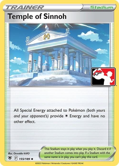Temple of Sinnoh - 155/189 - Prize Pack Series Cards