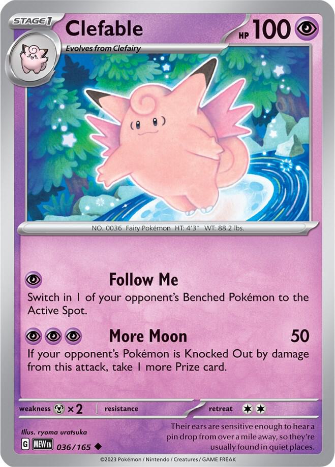 Clefable - SV: Scarlet & Violet 151