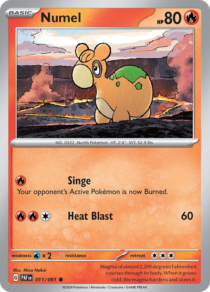 Numel - SV: Paldean Fates