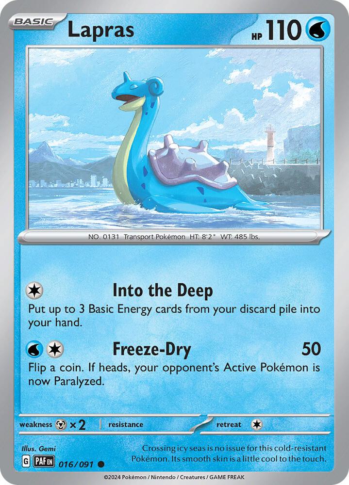 Lapras - SV: Paldean Fates