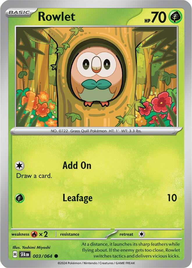 Rowlet - SV: Shrouded Fable