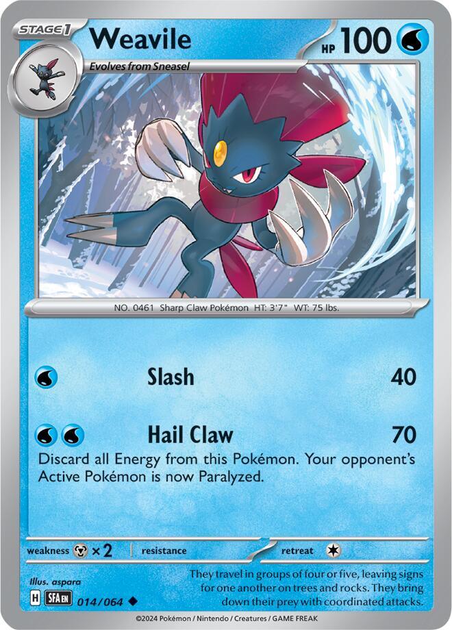 Weavile - SV: Shrouded Fable