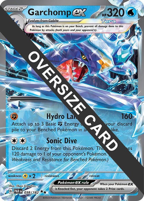 Garchomp ex - 038/182 - Jumbo Cards
