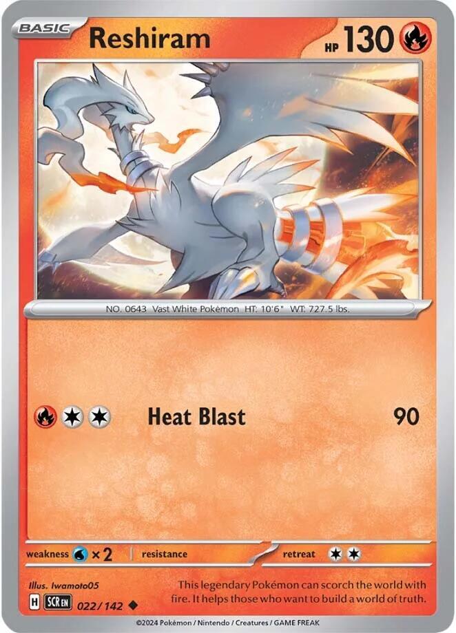 Reshiram - SV07: Stellar Crown