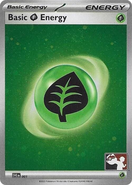 Basic Grass Energy - 001 (Cosmos Holo) - Prize Pack Series Cards