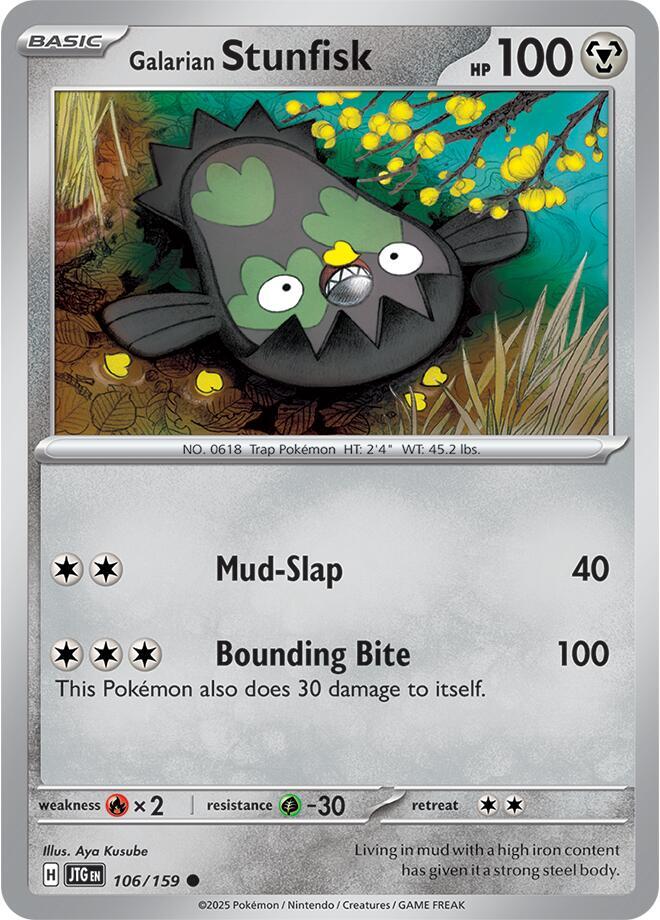Galarian Stunfisk - SV09: Journey Together