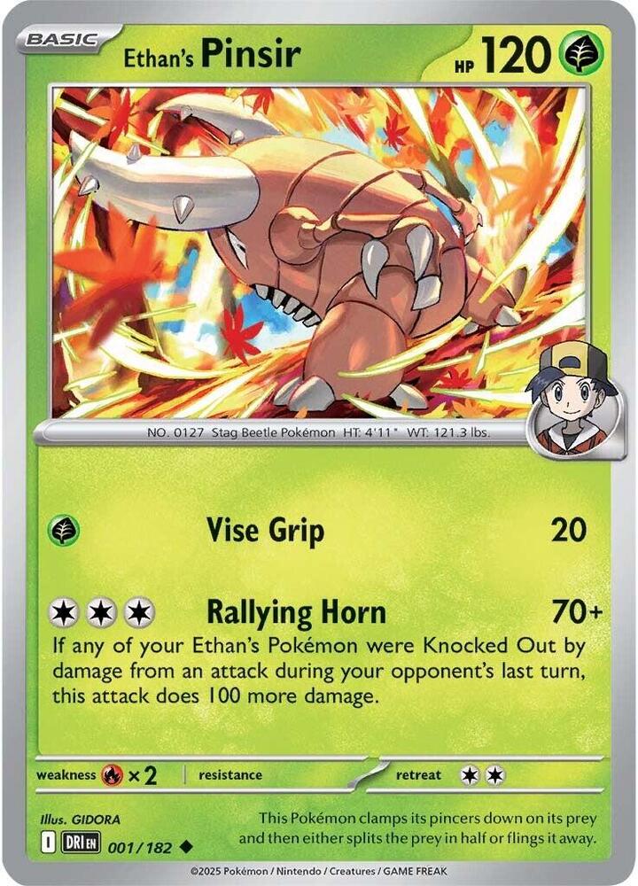 Ethan's Pinsir - SV10: Destined Rivals