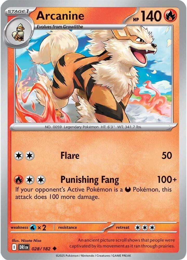 Arcanine - SV10: Destined Rivals