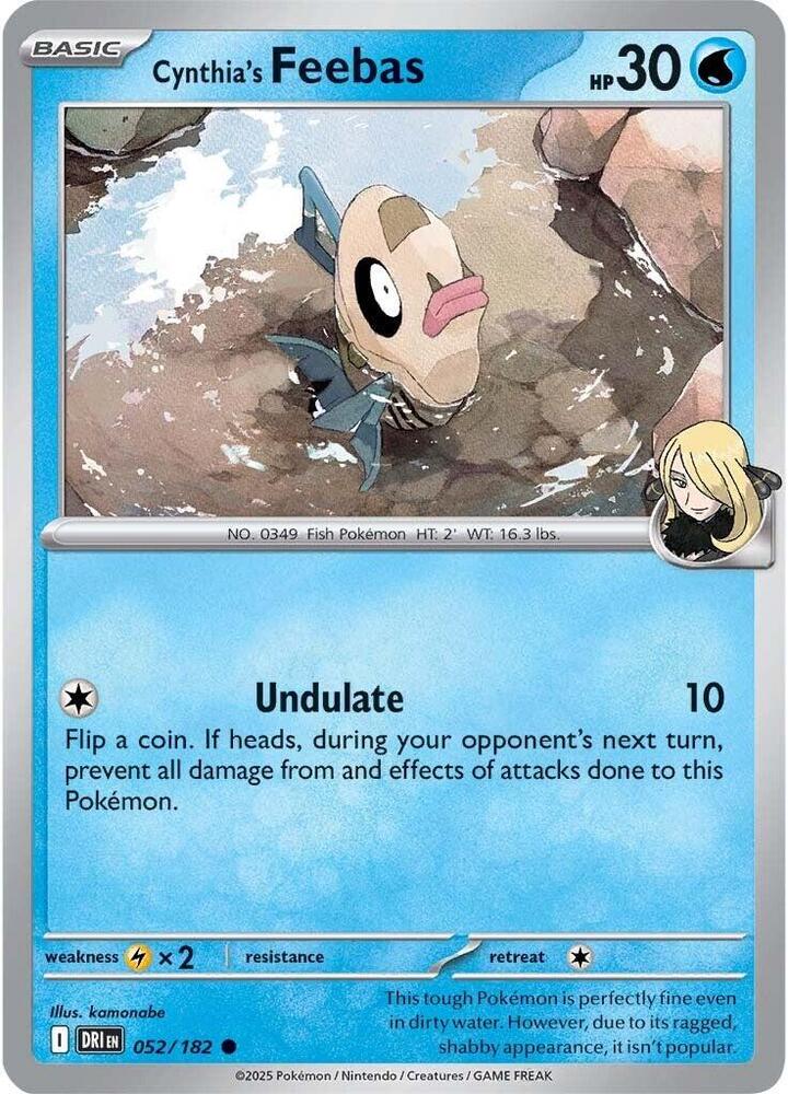 Cynthia's Feebas - SV10: Destined Rivals