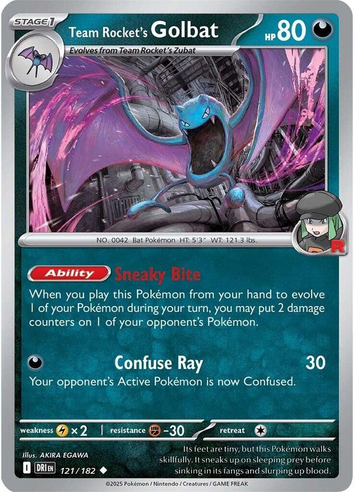 Team Rocket's Golbat - SV10: Destined Rivals
