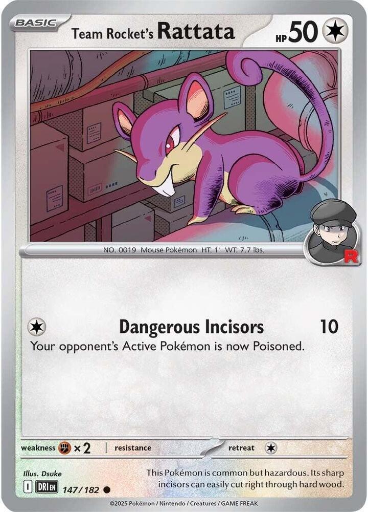 Team Rocket's Rattata - SV10: Destined Rivals