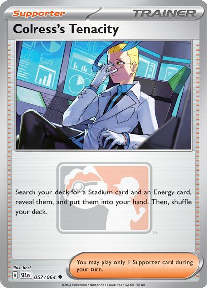 Colress's Tenacity - League & Championship Cards