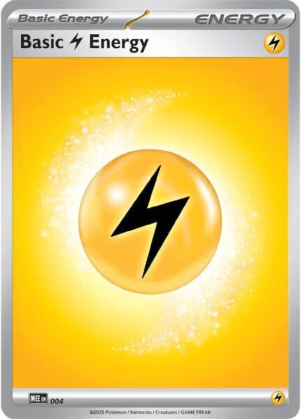 Basic Lightning Energy - 004 - MEE: Mega Evolution Energies
