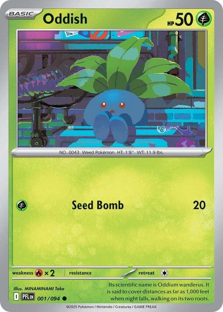 Oddish - ME02: Phantasmal Flames