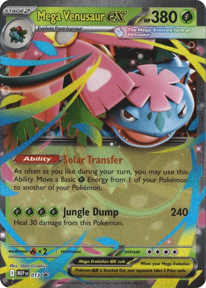 Mega Venusaur ex - 013 - ME: Mega Evolution Promo