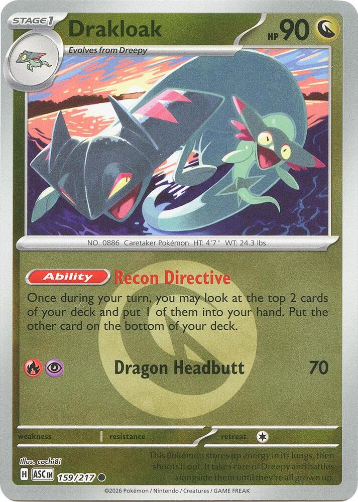 Drakloak - 159/217 (Energy Symbol Pattern) - ME: Ascended Heroes