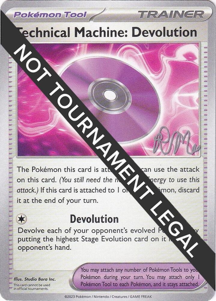 Technical Machine: Devolution - 2025 (Riley McKay) - World Championship Decks