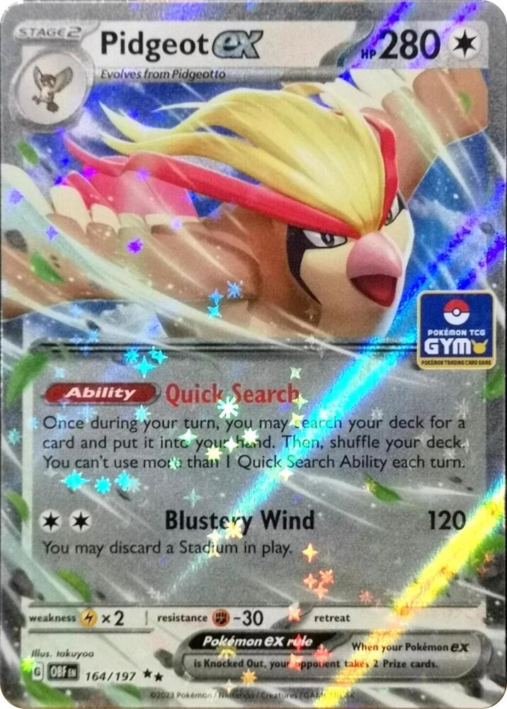 Pidgeot ex - 164/197 - Miscellaneous Cards & Products