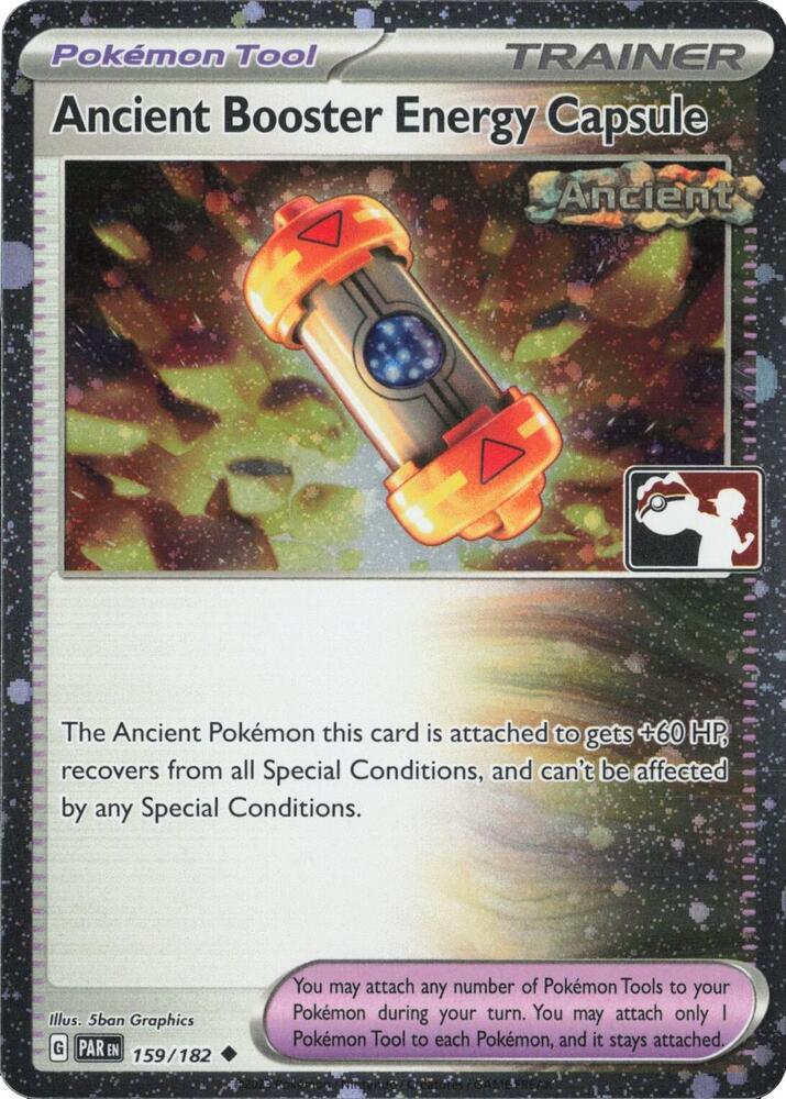 Ancient Booster Energy Capsule - 159/182 (Cosmos Holo) - Prize Pack Series Cards