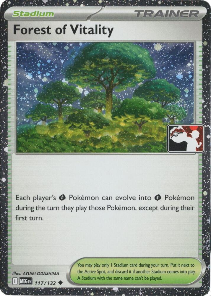 Forest of Vitality - 117/132 (Cosmos Holo) - Prize Pack Series Cards