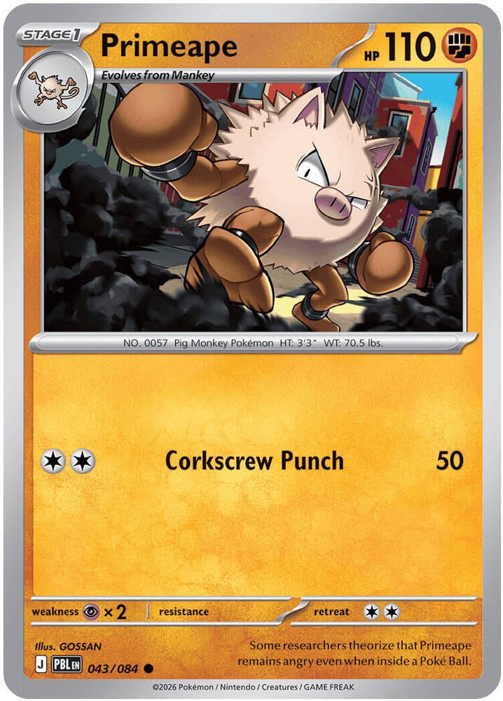 Primeape - ME05: Pitch Black