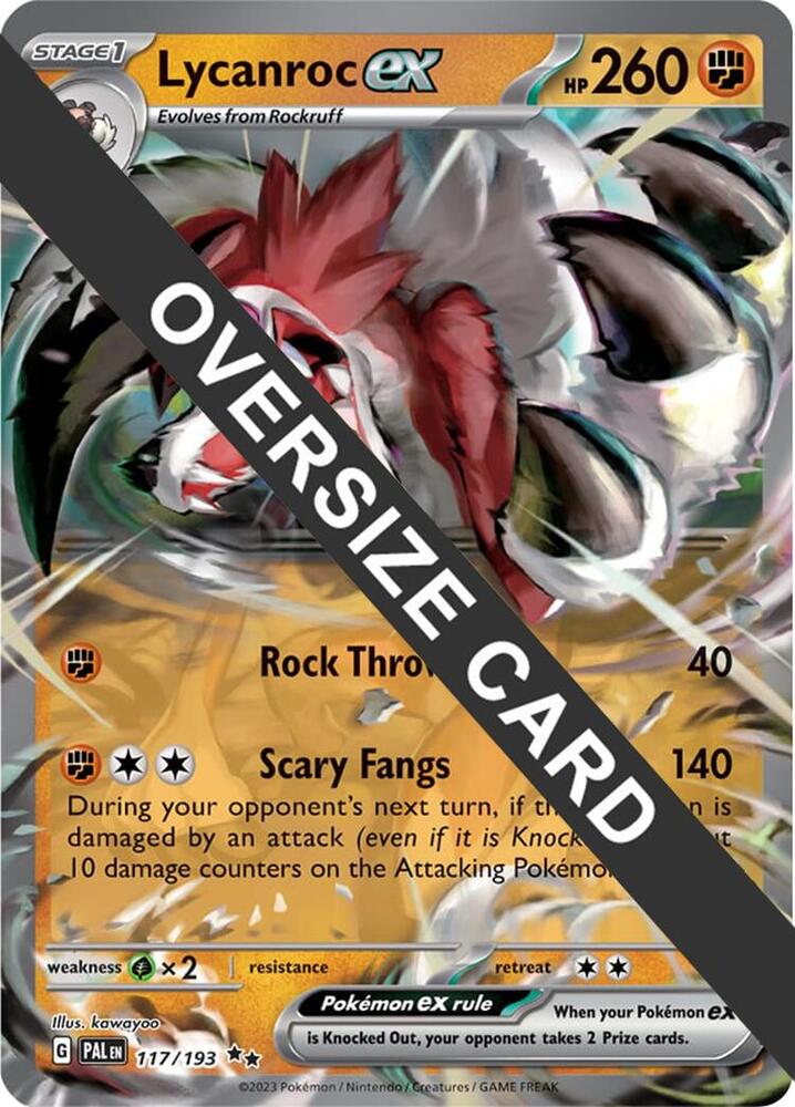 Lycanroc ex - Jumbo Cards