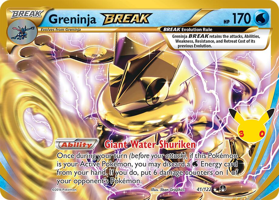 Greninja BREAK - ME: 30th Celebration Classic Collection