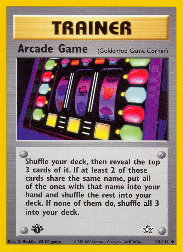 Arcade Game (Goldenrod Game Corner) - Neo Genesis