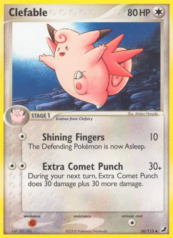 Clefable - EX Unseen Forces