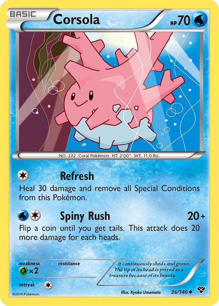 Corsola - XY Base Set