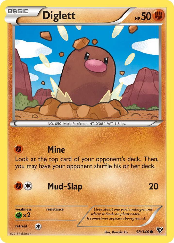 Diglett - XY Base Set