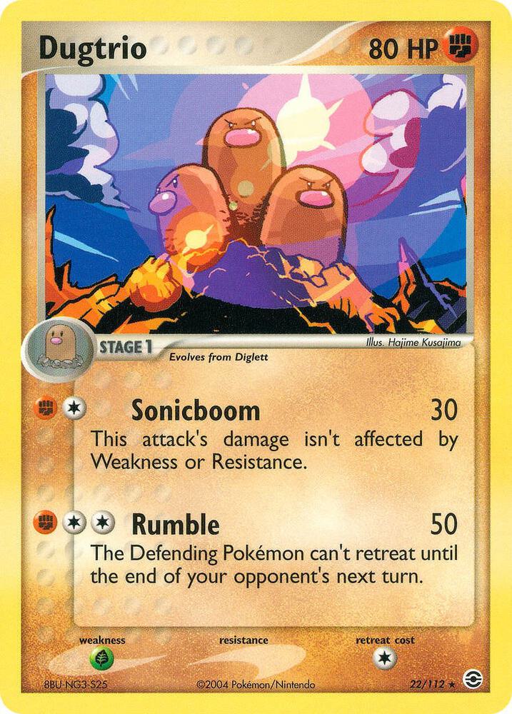 Dugtrio - EX FireRed & LeafGreen