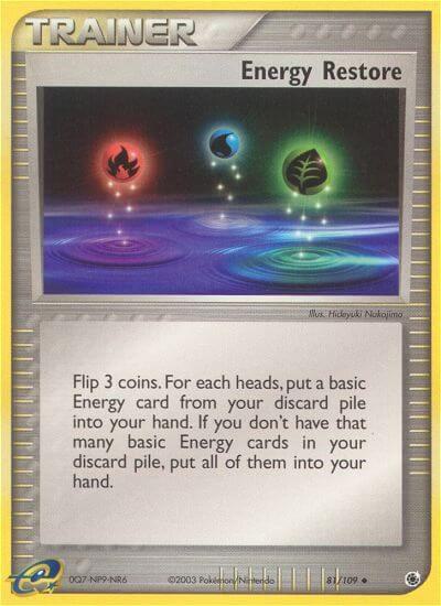Energy Restore - EX Ruby and Sapphire