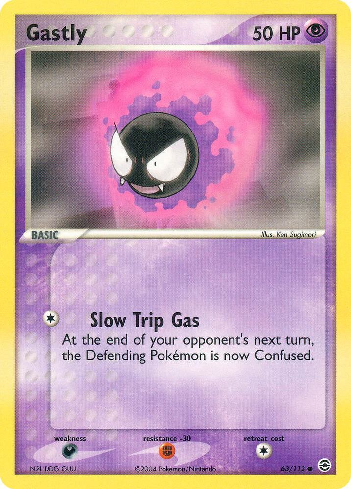 Gastly - EX FireRed & LeafGreen