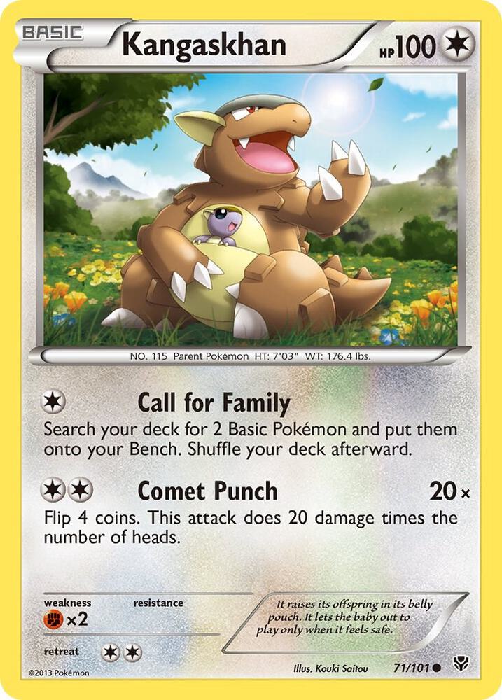 Kangaskhan - Plasma Blast