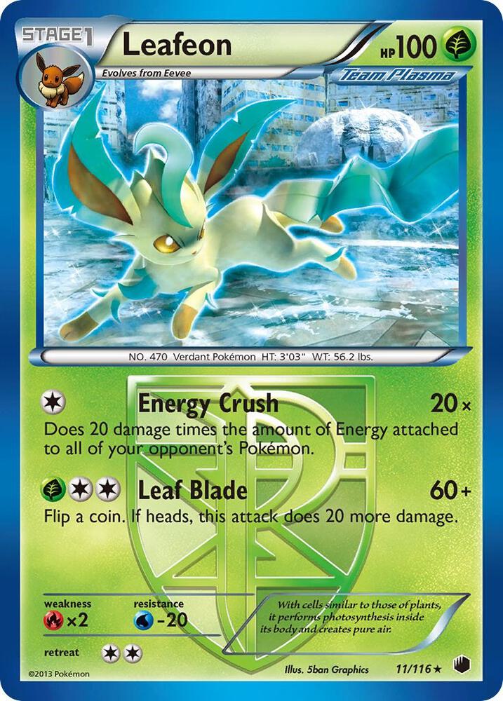 Leafeon (Team Plasma) - Plasma Freeze