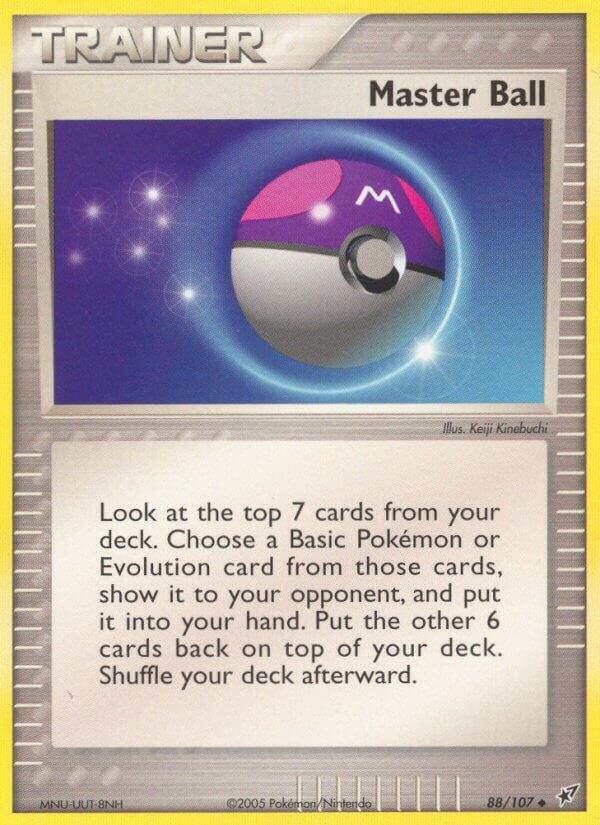 Master Ball - EX Deoxys