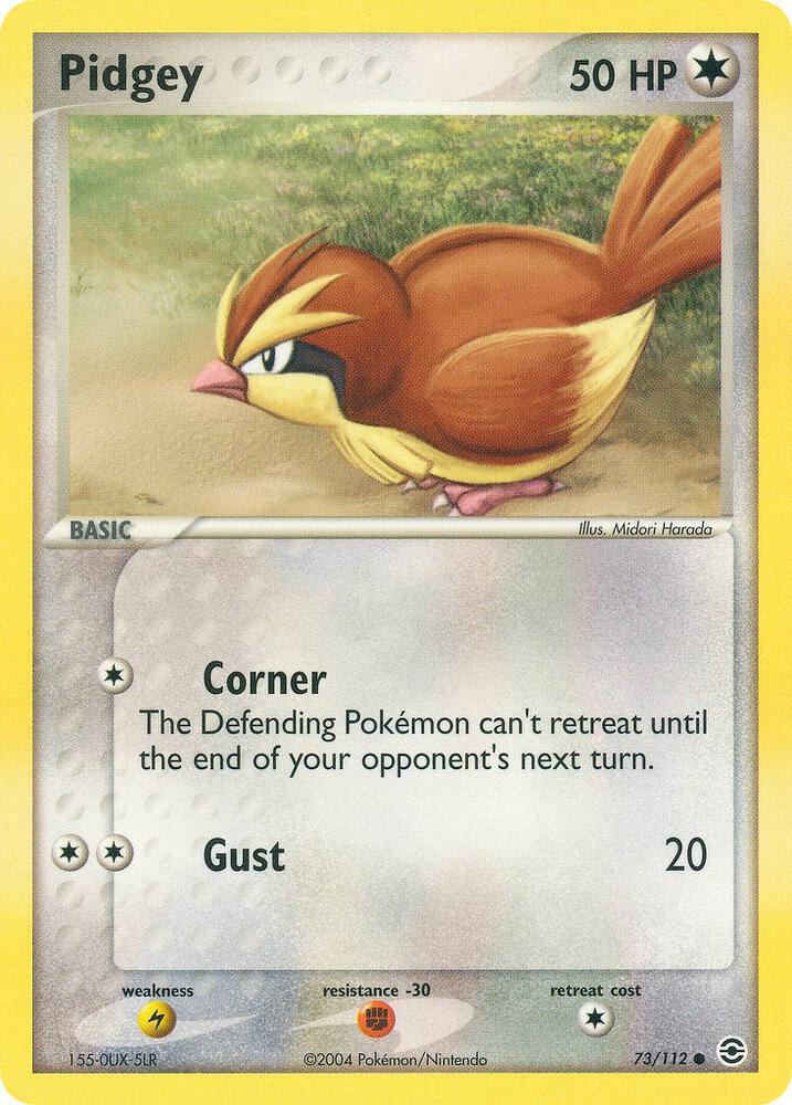 Pidgey - EX FireRed & LeafGreen