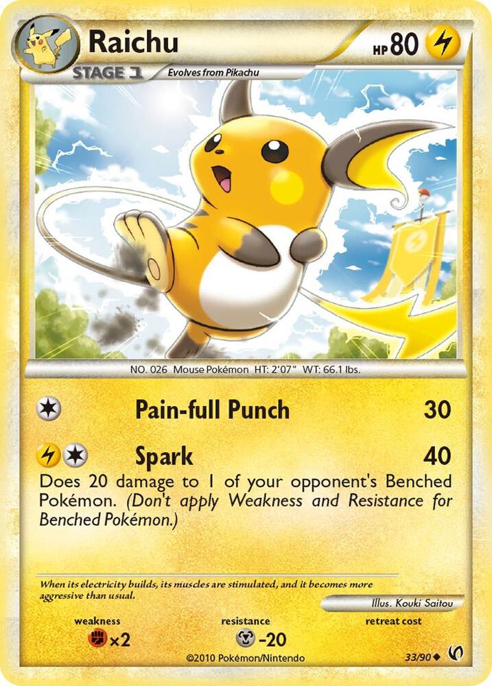 Raichu - Undaunted
