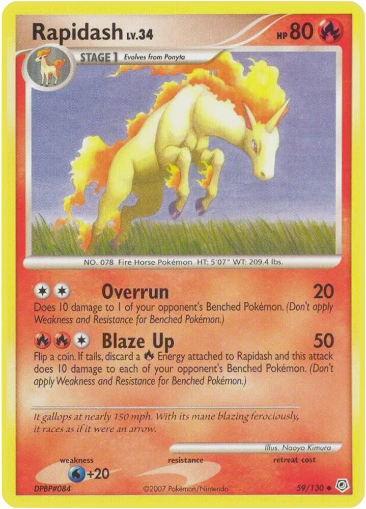 Rapidash - Diamond and Pearl